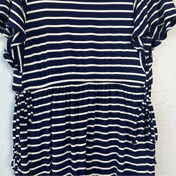 NWT Flutter Short Sleeve Tie-Waist Maternity Top -by Ingrid & Isabel Small - Picture 13 of 16